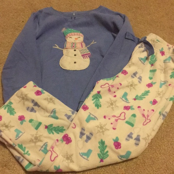 Carter's Other - Snowman Jammie’s